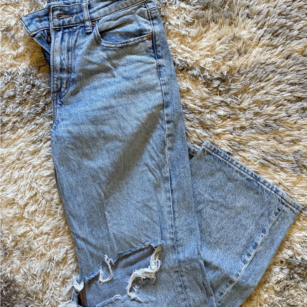 American Eagle Outfitters Light Blue Denim